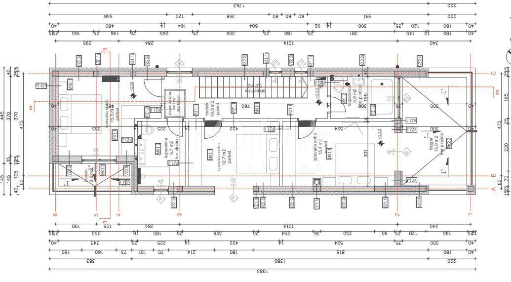 Okolica Baške - samostojna vila z bazenom