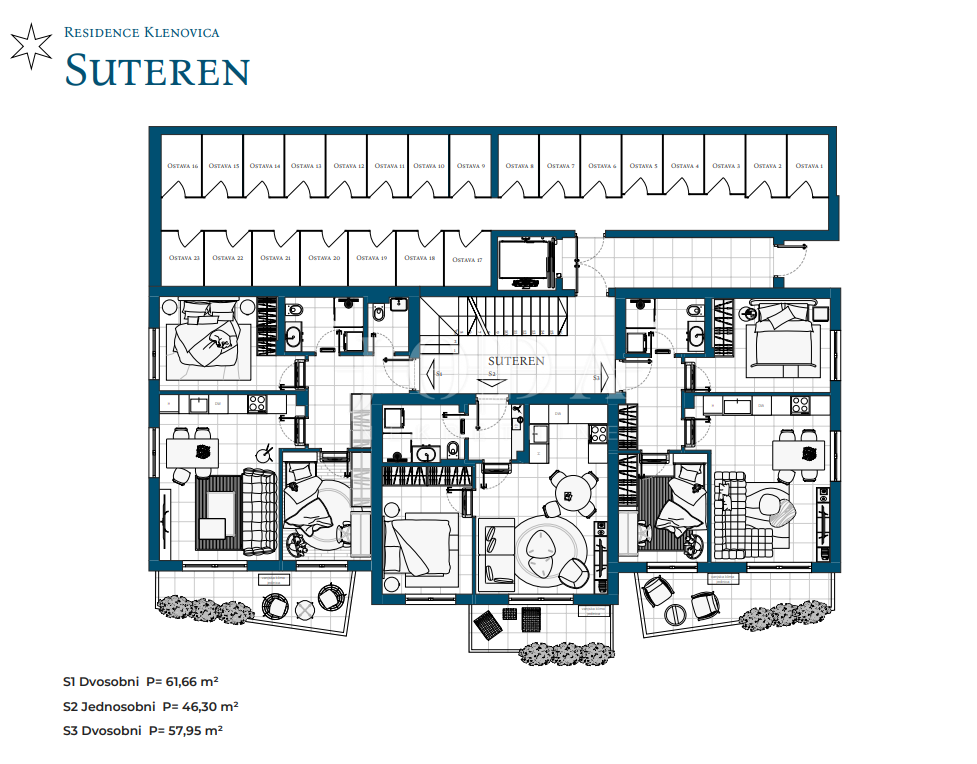 Stanovanje Novi Vinodolski, 69,87m2