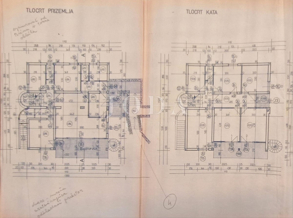 Hiša Dramalj, Crikvenica, 550m2