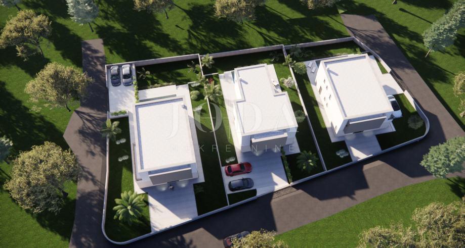 Vila z bazenom in pogledom na morje v bližini mesta Krk