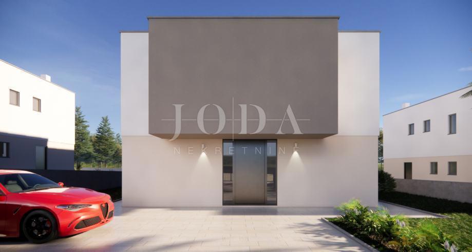 Vila z bazenom in pogledom na morje v bližini mesta Krk