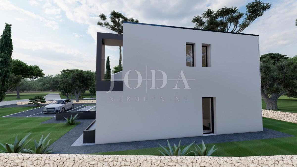 Moderna vila z bazenom - v gradnji