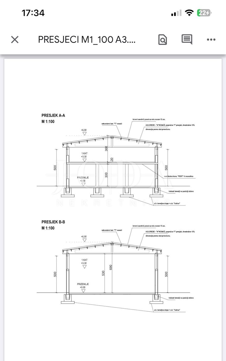 Zemljišče Novi Vinodolski, 2.106m2