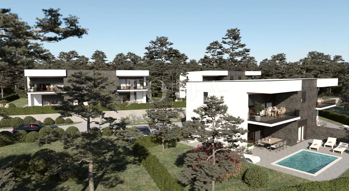 Kraljevica, luksuzna vila z bazenom in vrtom