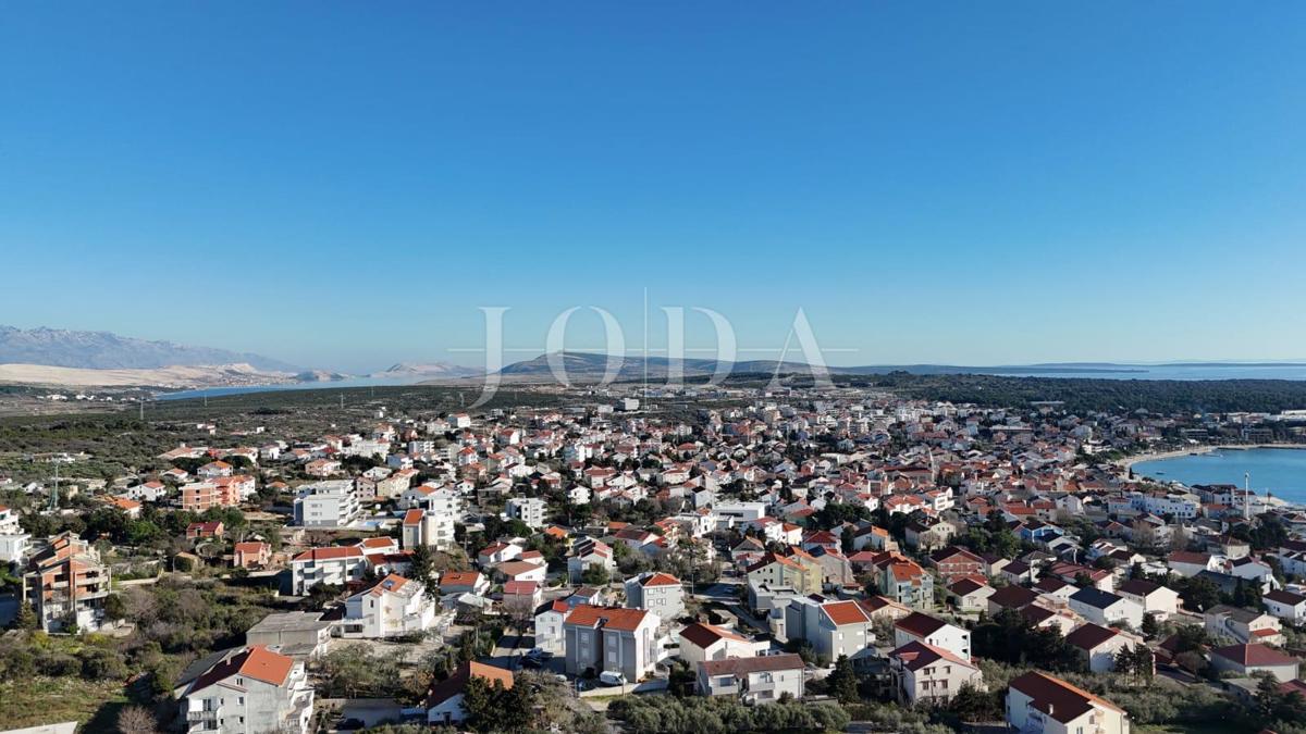 Novalja, novogradnja, prvo nadstropje, 2 spalnici