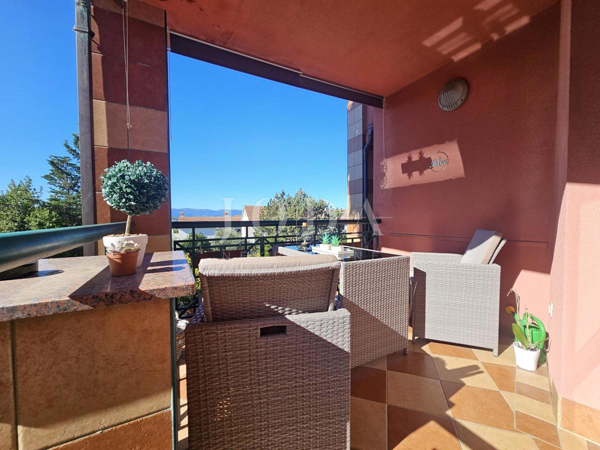 Malinska, Moderno stanovanje s pogledom na morje