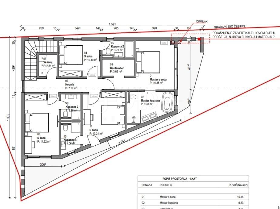 Hiša Rabac, Labin, 273,34m2
