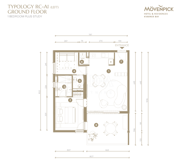 Stanovanje Novi Vinodolski, 78m2