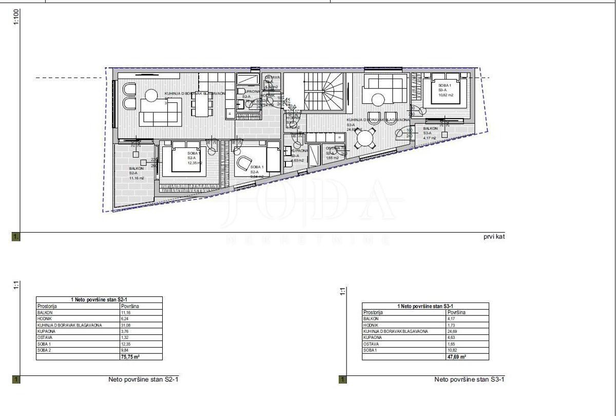 Gradbeno zemljišče s projektno dokumentacijo