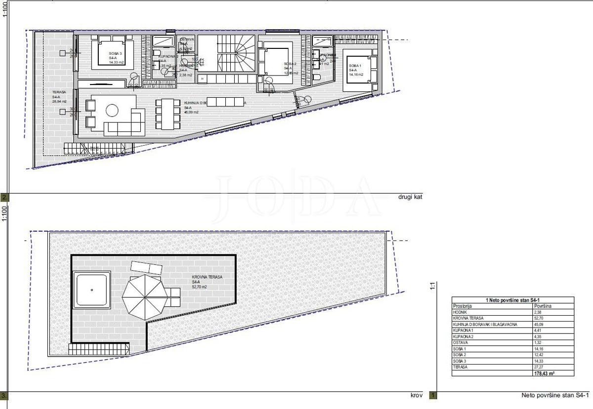 Gradbeno zemljišče s projektno dokumentacijo
