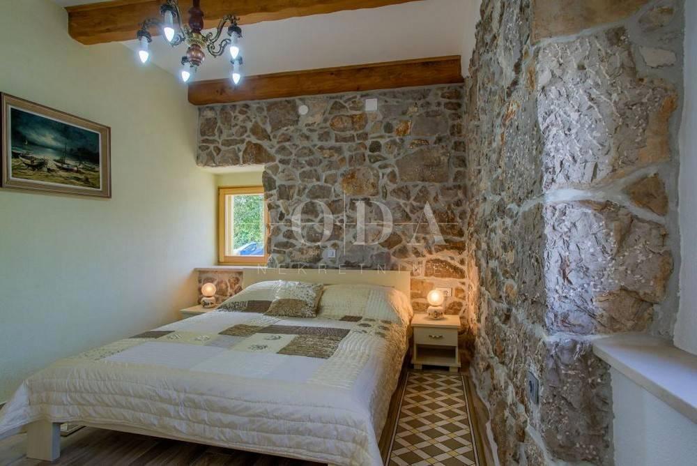 Renovirana kamnita hiša, otok Krk
