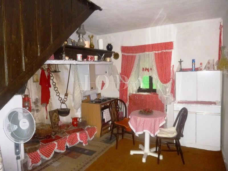 Kamnita hiša dvojček, delno adaptirana