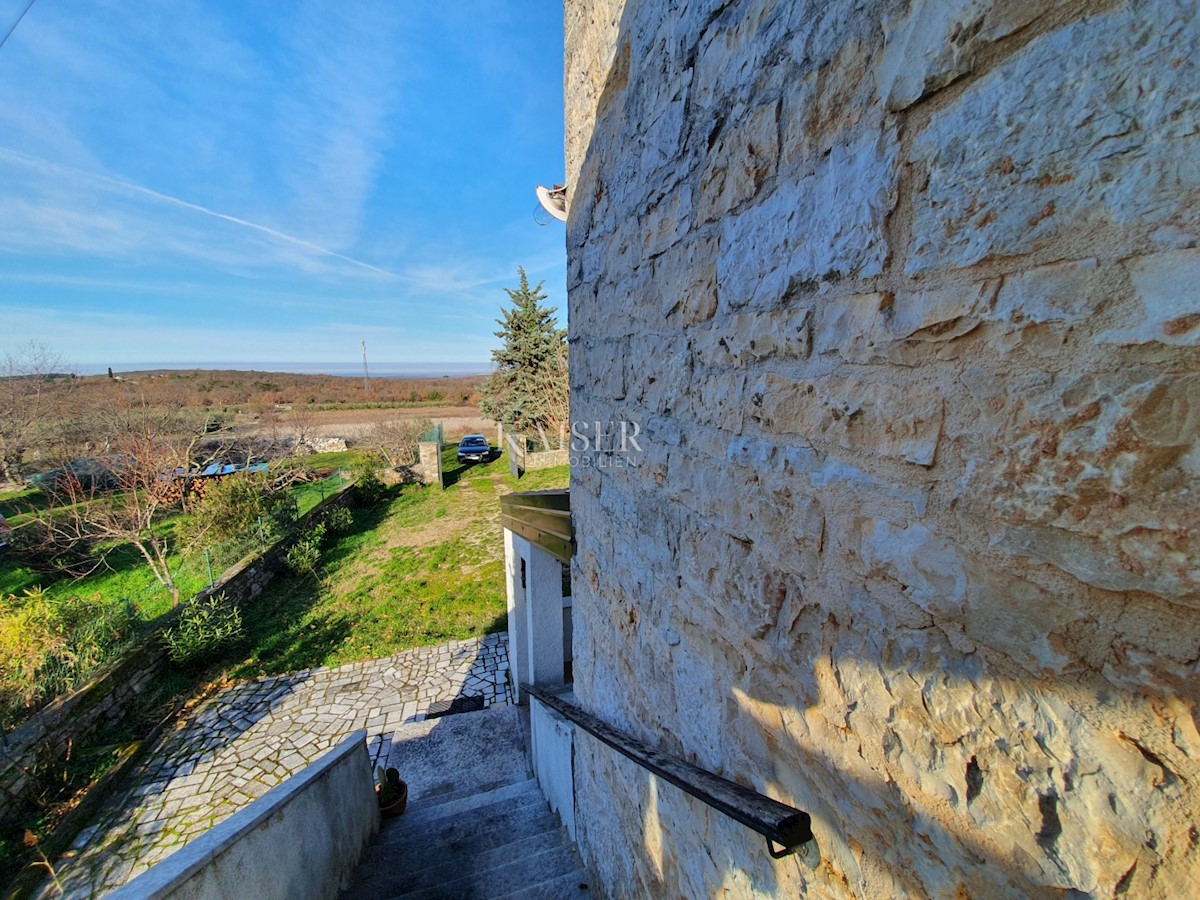 Istra - Poreč, kamnita hiša z ekskluzivnim pogledom na morje