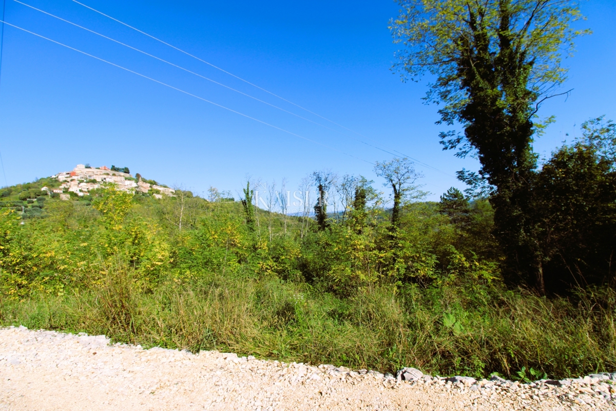 Istra, Motovun zazidljivo zemljišče pod starim mestnim jedrom