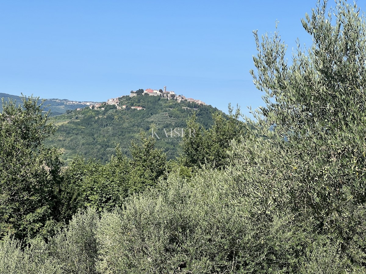 Istra, Motovun zazidljivo zemljišče pod starim mestnim jedrom