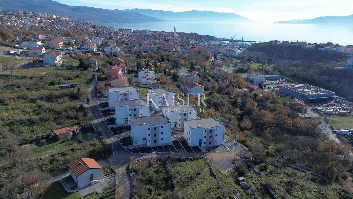 Novi Vinodolski - pritličje stanovanje S1 novogradnja 68m2