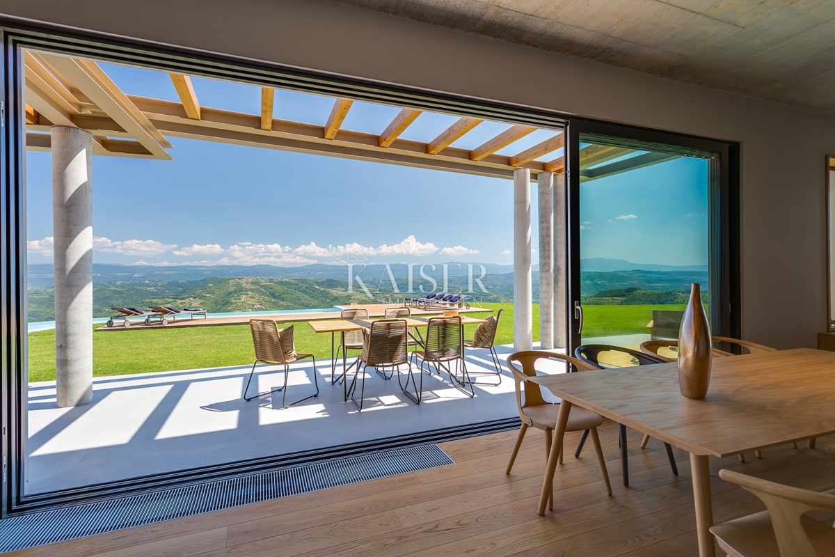 Istra, Motovun - ekskluzivna vila s čudovitim panoramskim razgledom