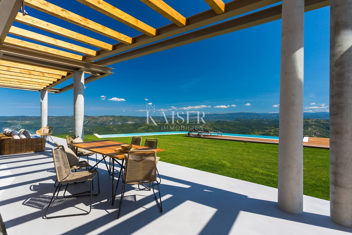 Istra, Motovun - ekskluzivna vila s čudovitim panoramskim razgledom