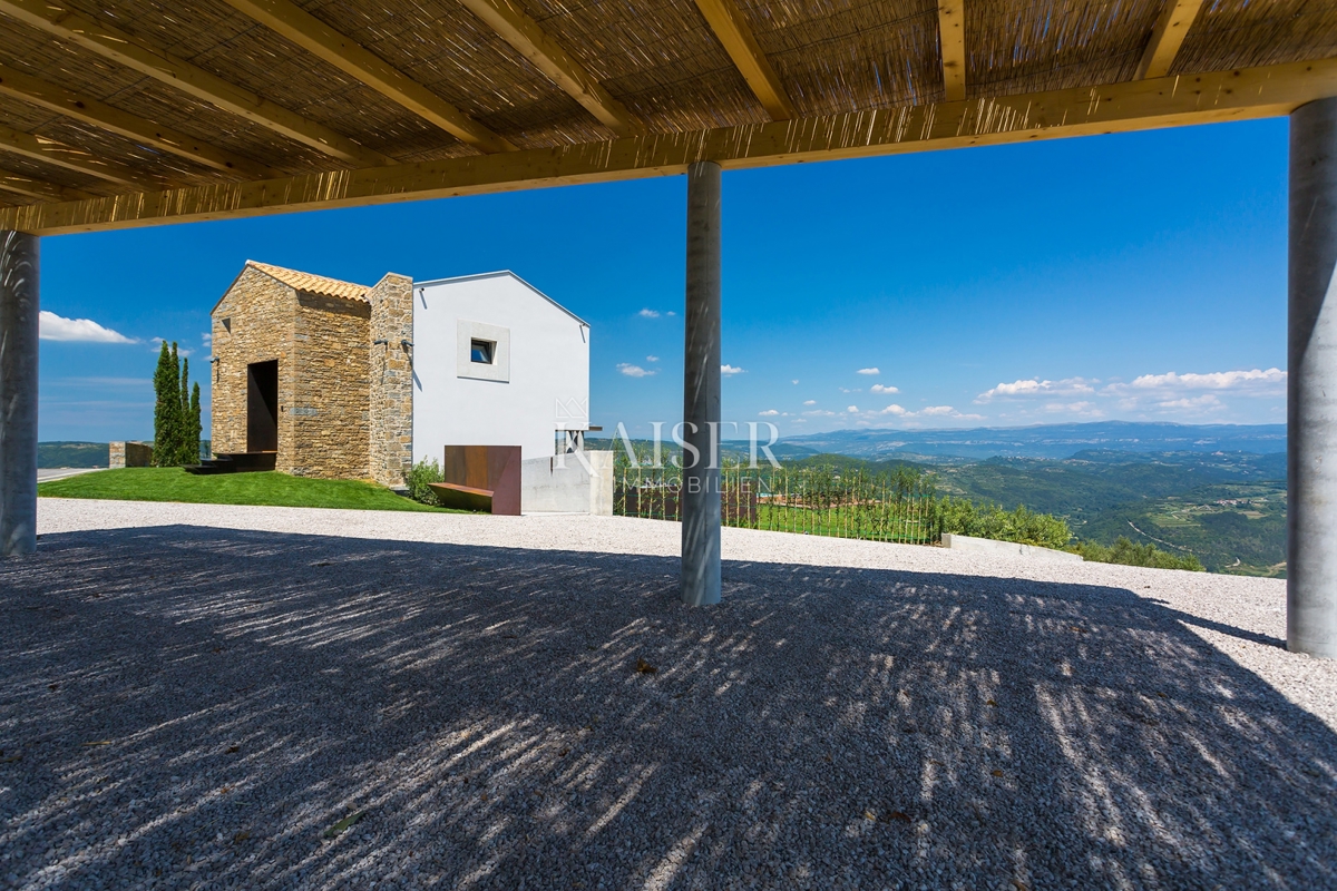 Istra, Motovun - ekskluzivna vila s čudovitim panoramskim razgledom