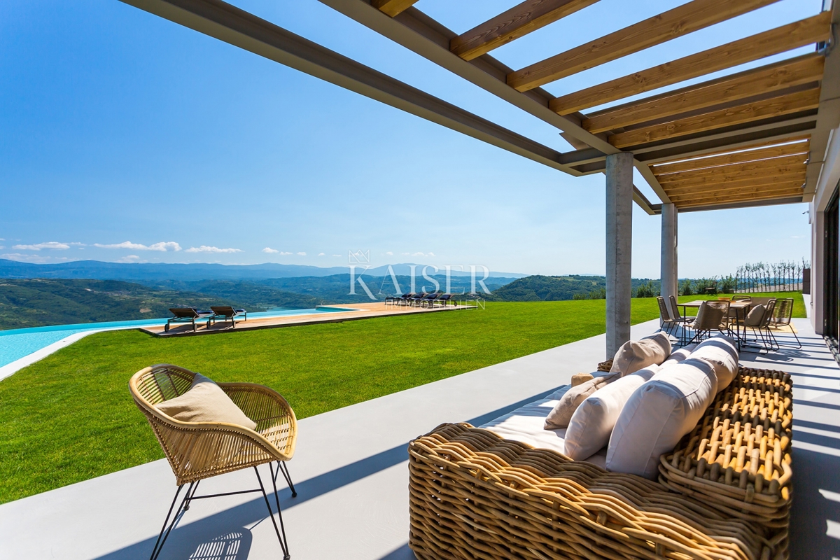 Istra, Motovun - ekskluzivna vila s čudovitim panoramskim razgledom