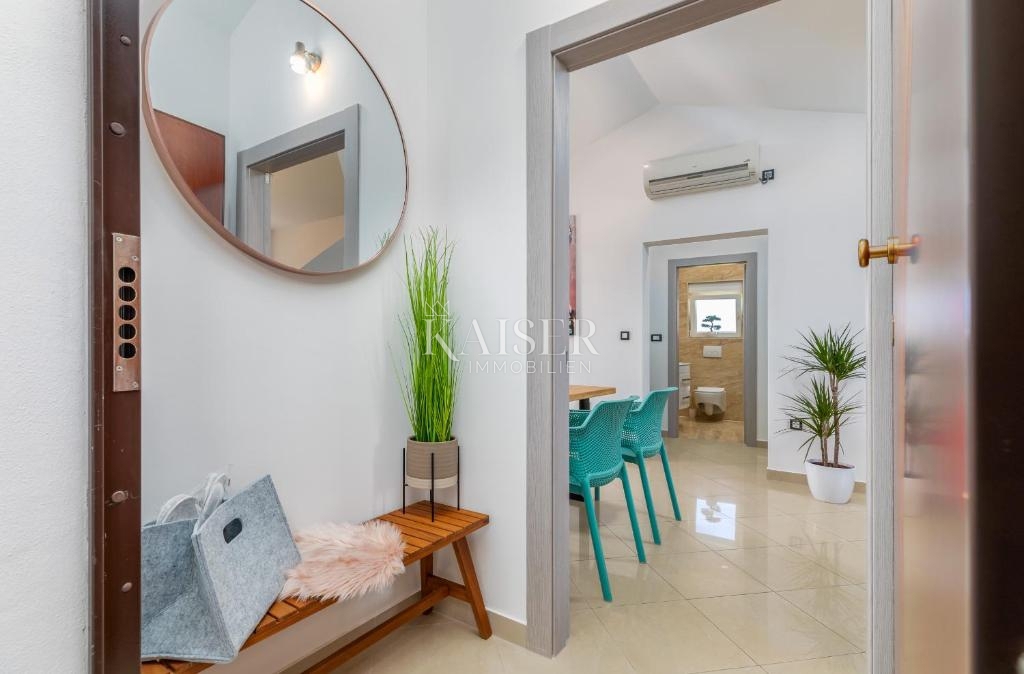 Fažana, Valbandon - čudovito dvosobno stanovanje v bližini morja