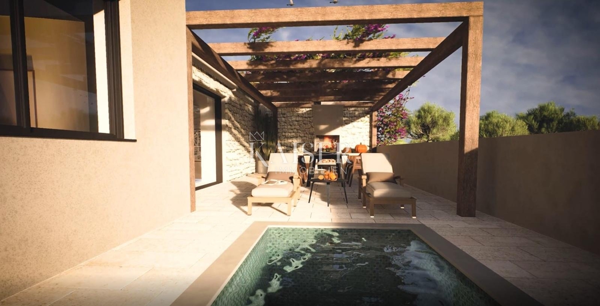 Istra - Poreč, moderna enonadstropna hiša s tremi spalnicami