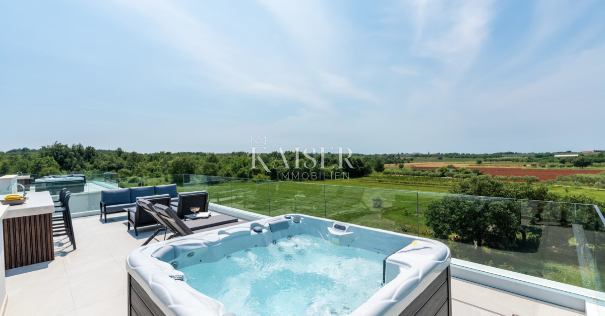 Istra - Poreč, luksuzna vila s pogledom na morje