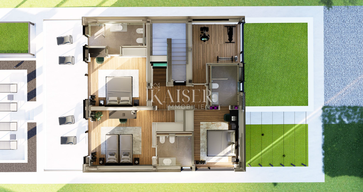 Istra - Poreč, luksuzna vila s pogledom na morje