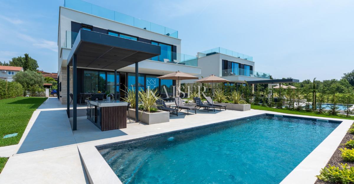 Istra - Poreč, luksuzna vila s pogledom na morje