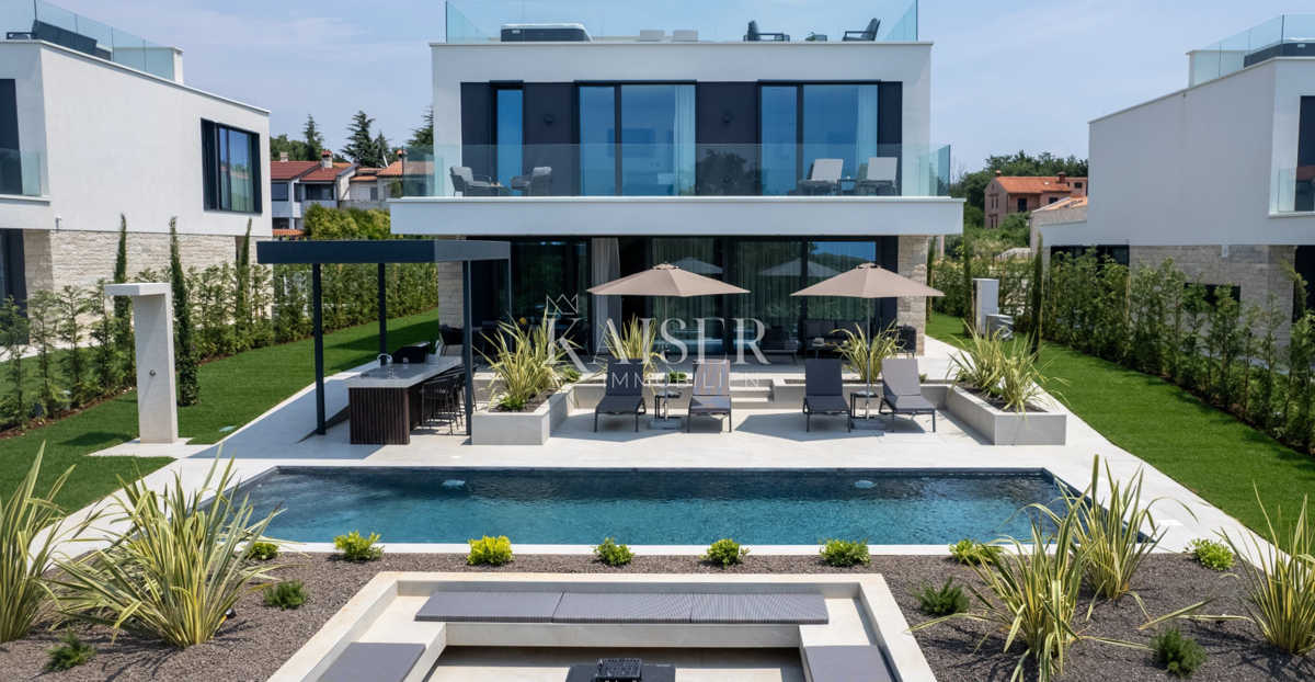 Istra - Poreč, luksuzna vila s pogledom na morje