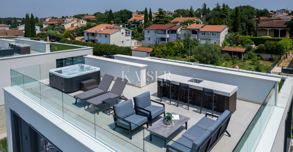 Istra - Poreč, luksuzna vila s pogledom na morje