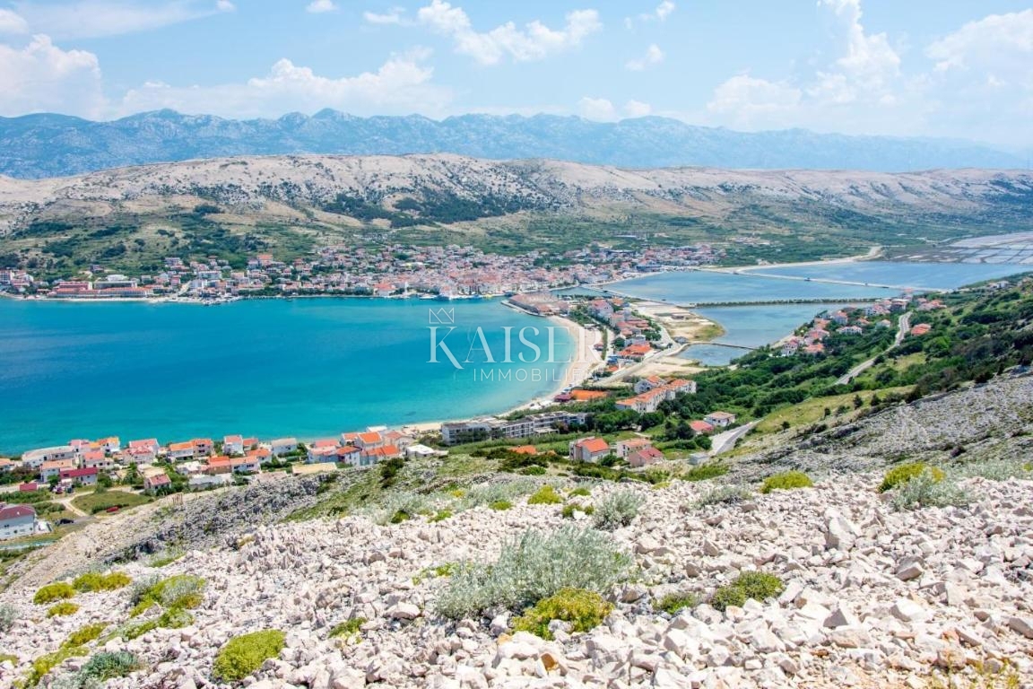 Otok Pag - hiša ob morju