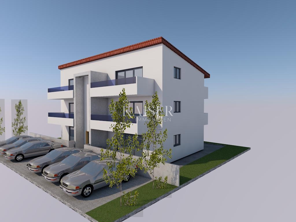 Povljana S6: 1. nadstropje, dve terasi in pogled na morje