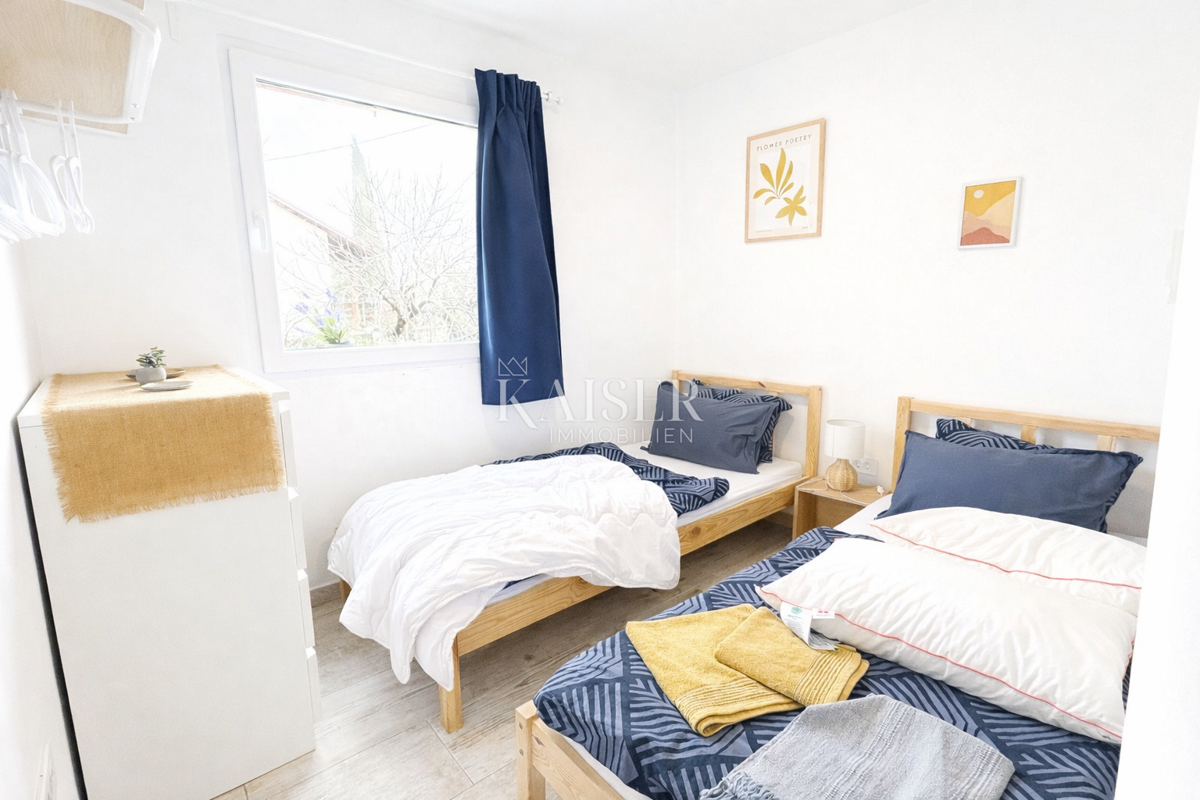 Opatija, Brseč - hiša z vrtom v centru, 57 m2