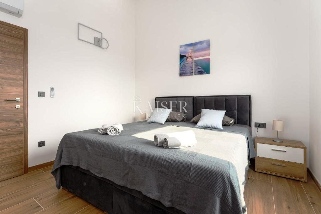 Krk, Risika - moderna polpritlična hiša, 150 m2, pogled na morje