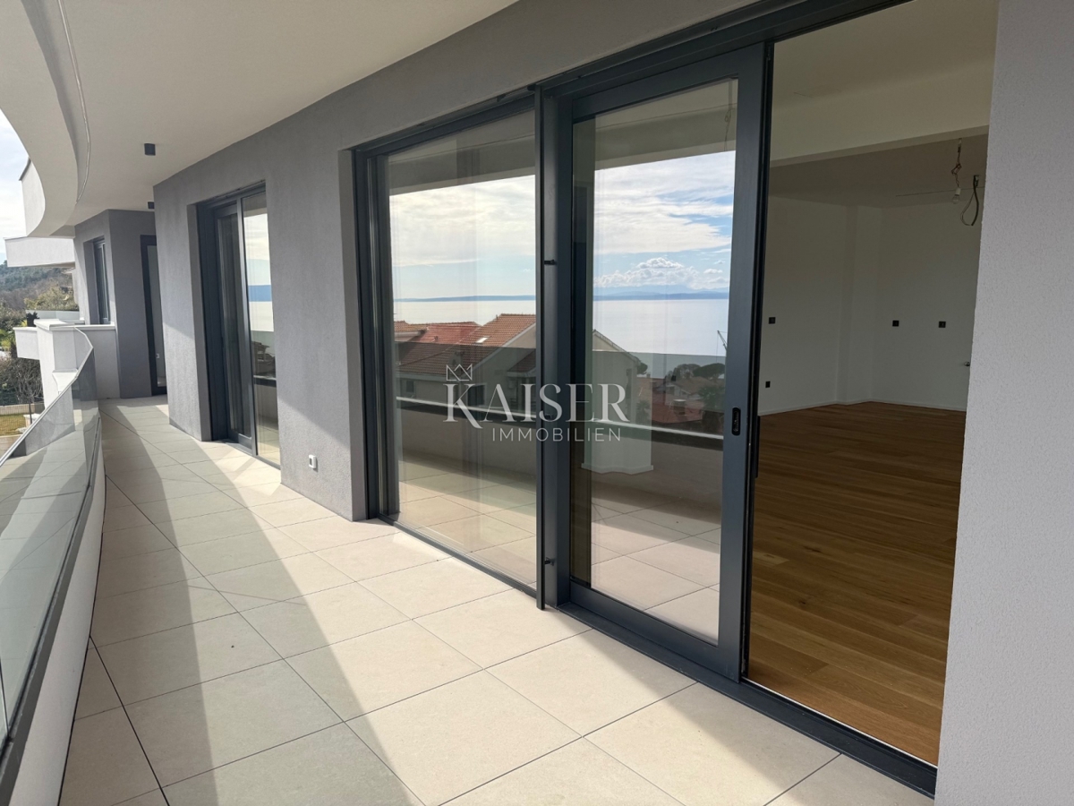 Opatija, Lovran - ekskluzivno penthouse stanovanje z zasebnim vrtom in panoramskim razgledom