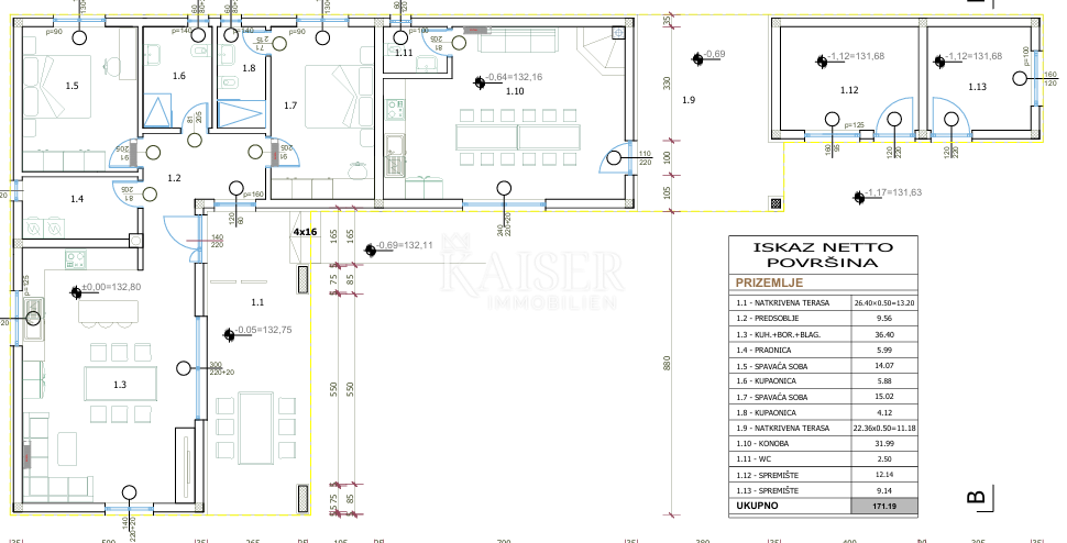 Istra, Peruški - gradbeno zemljišče 862m2 s projektom 