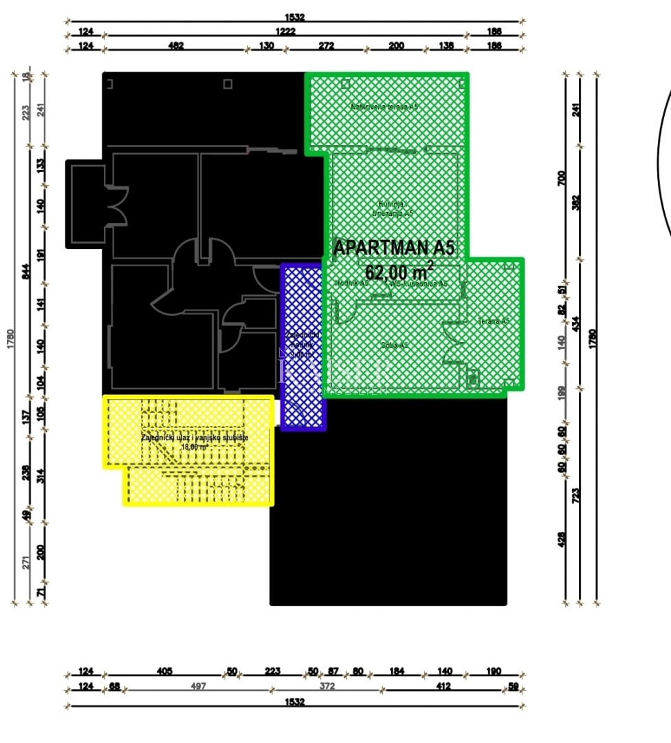Stanovanje Pag, 50m2