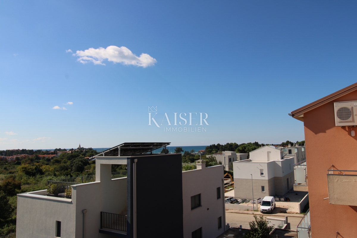 Istra, Novigrad - luksuzno opremljeno stanovanje 119m2, vrhunska lokacija, pogled na morje