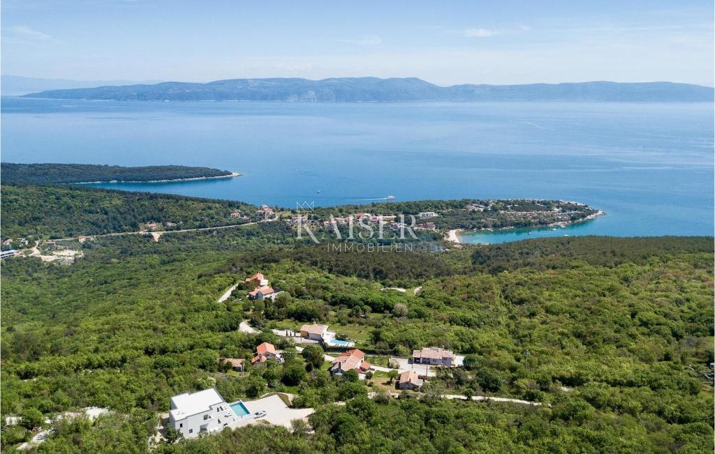Istra, Rabac - dizajnerska vila ob morju, 396 m2