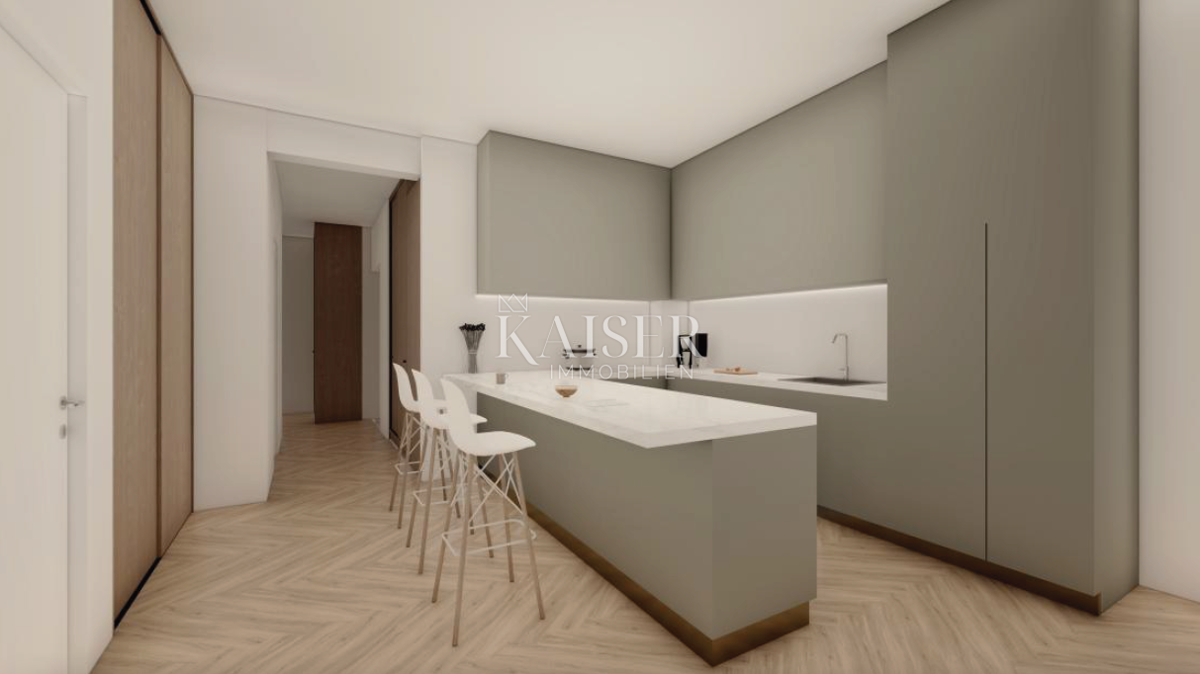 Reka, Bivio – Apartma (4) s 3 spalnicami, teraso in čudovitim razgledom 100 m od morja
