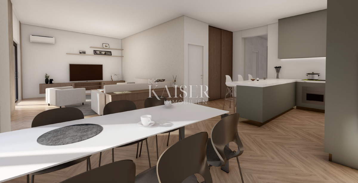Reka, Bivio – Apartma (4) s 3 spalnicami, teraso in čudovitim razgledom 100 m od morja
