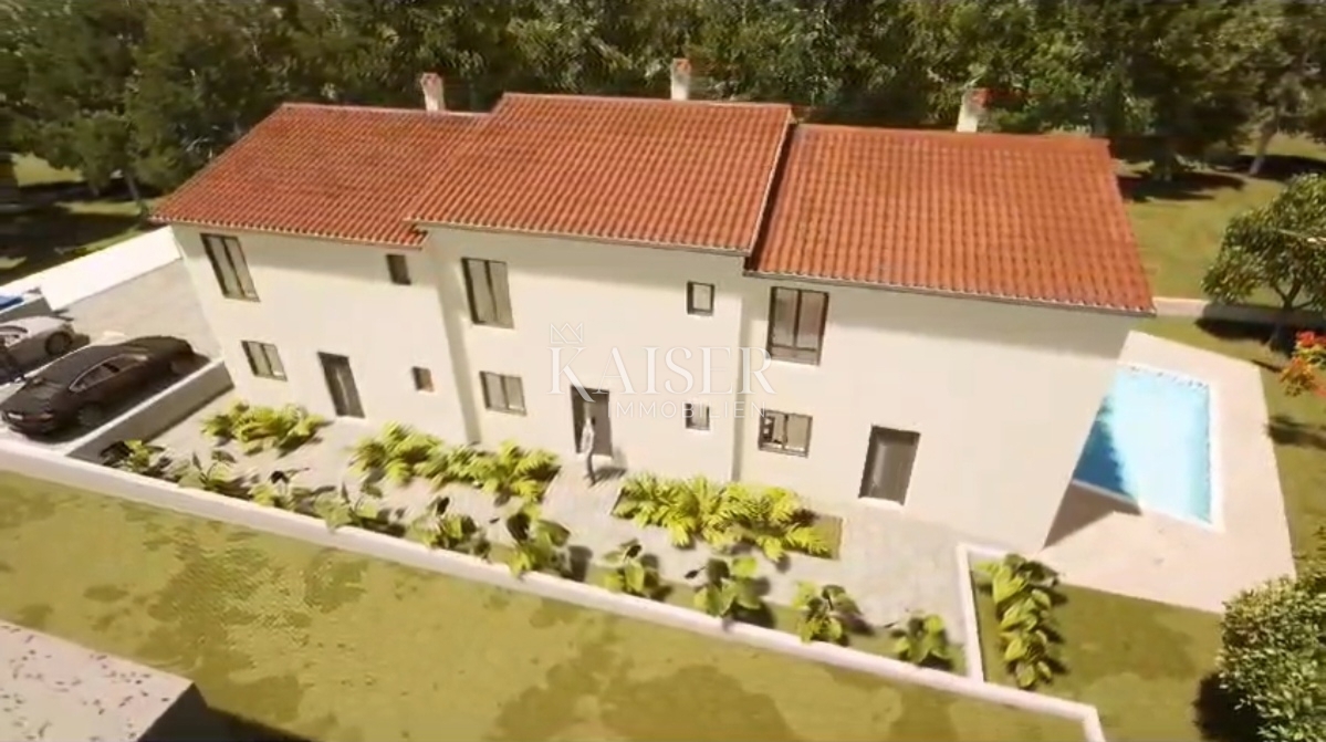 Hiša Medulin, 826m2