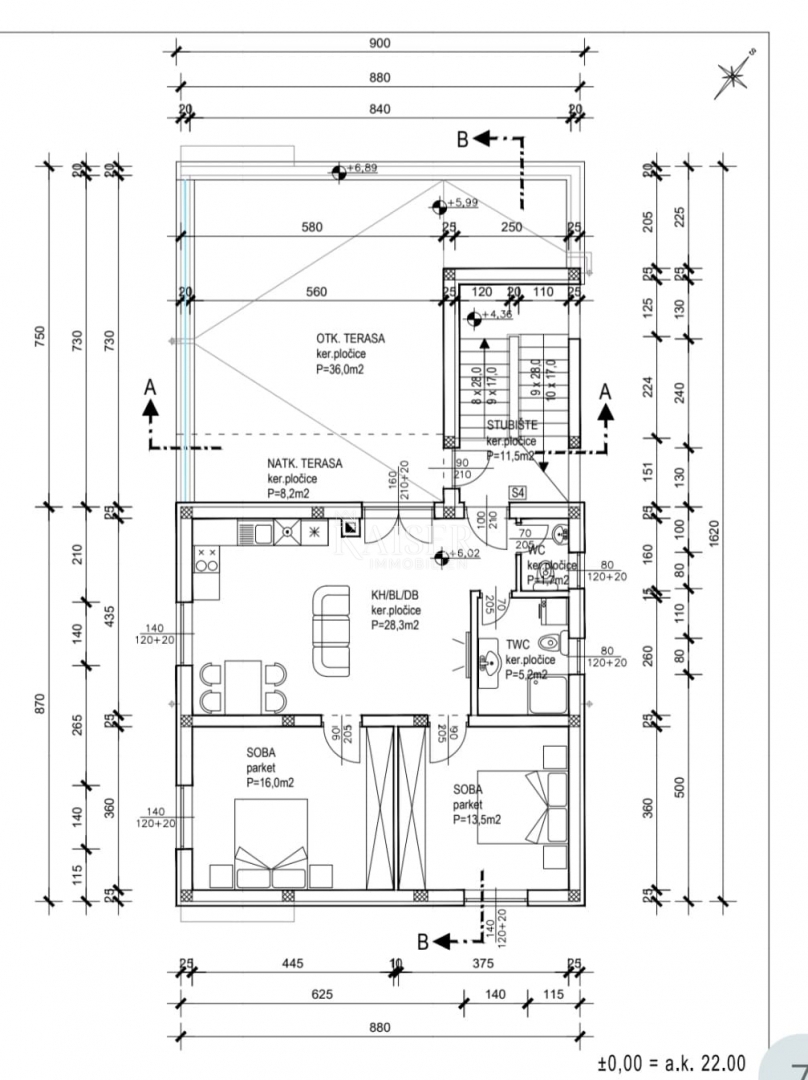 Stanovanje Vir, 87,15m2