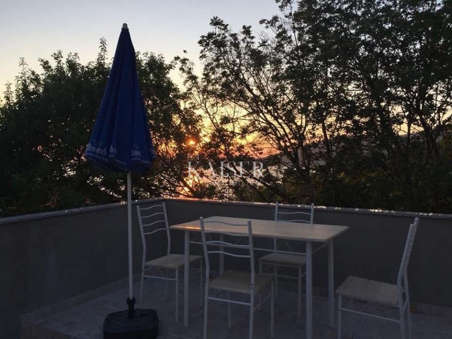 Otok Cres - Zaglav - Hiša 117 m2 s pogledom na morje