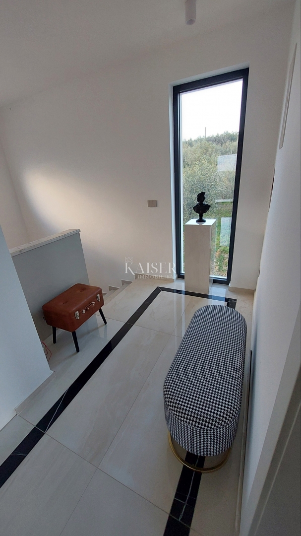 Istra, Buje - luksuzna vila z vinsko kletjo, prostorom za zabavo, kinom ... pogled na morje in oljčni nasad