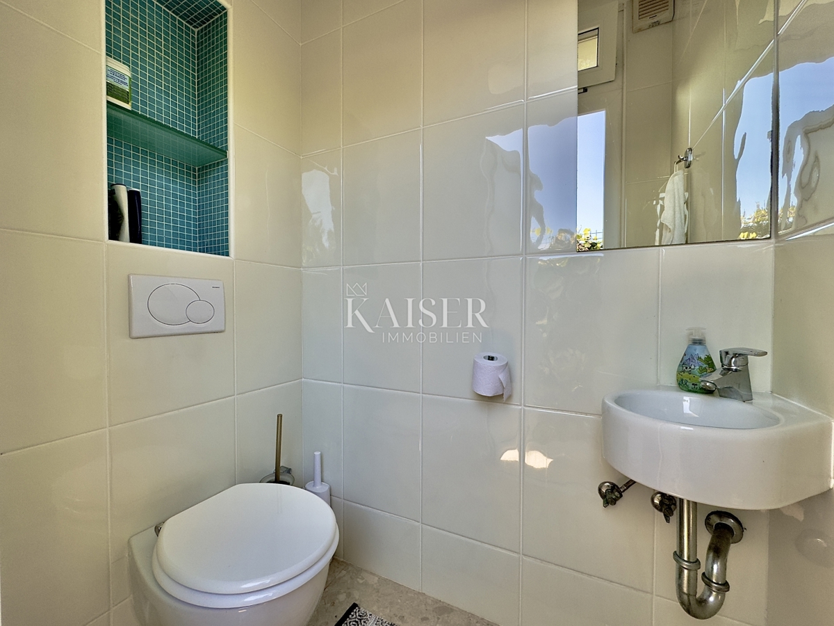 Pag, Potočnica - Družinska vila z bazenom in čudovitim razgledom 100 m od plaže