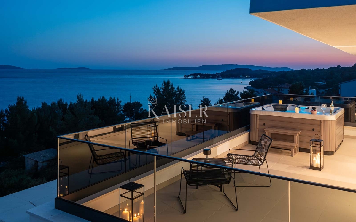 Okrug Gornji - vila z ekskluzivnim pogledom na morje