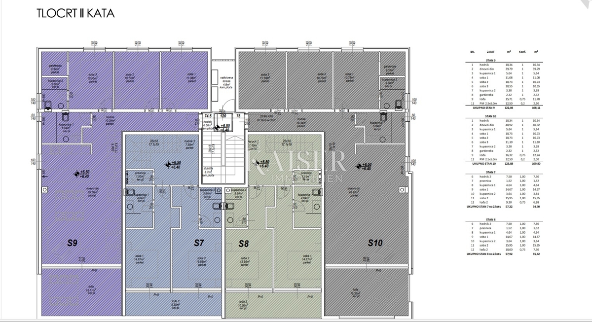 Stanovanje Privlaka, 116,25m2