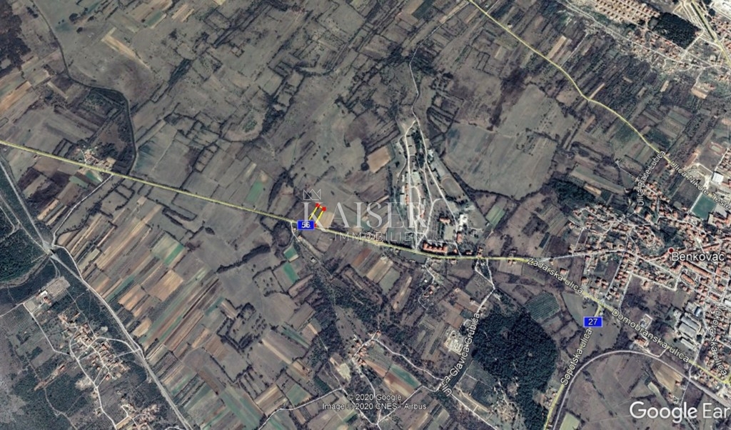 Zadar - Benkovac: zemljišče, infrastruktura, potencial